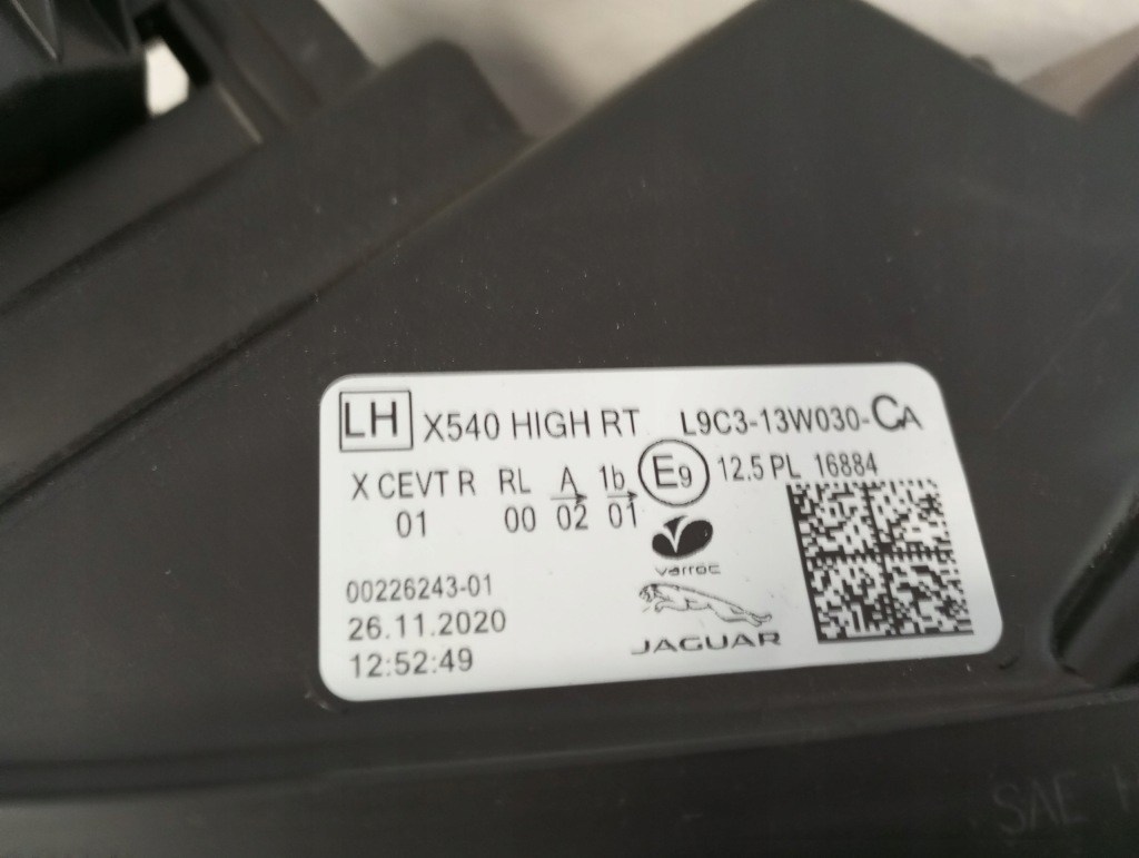 Фара фари full led jaguar e pace рестайлінг  l9c3-13w030-ca нове Ціна