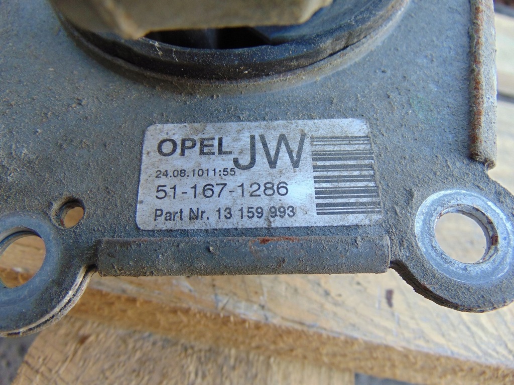 фото №7, Подушка двигателя кронштейн opel meriva b 1.4 13159993