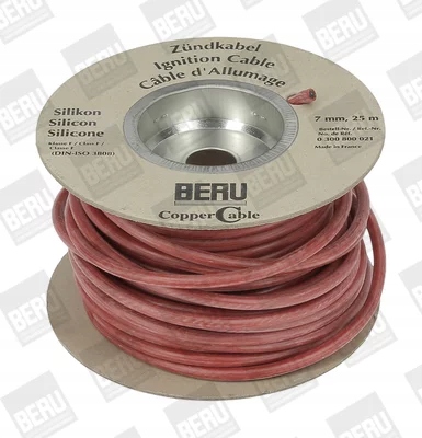 фото №1, 7mmsred/ber шланг запалювання 7mm червоний