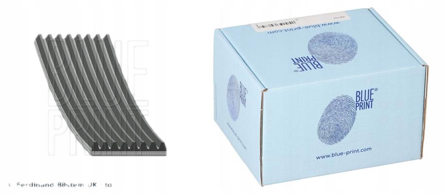 фото №1, Blue print ad08r1225 ремень клиновой многоручьевой