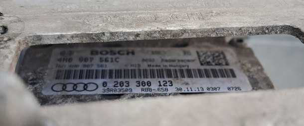 фото №5, Audi a8 d4 lift радар distronic правый 4h0907561c