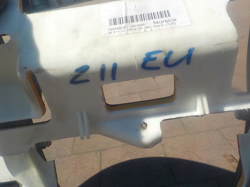 фото №9, Mercedes w211 панель приладів приладова подушки безпеки ремені