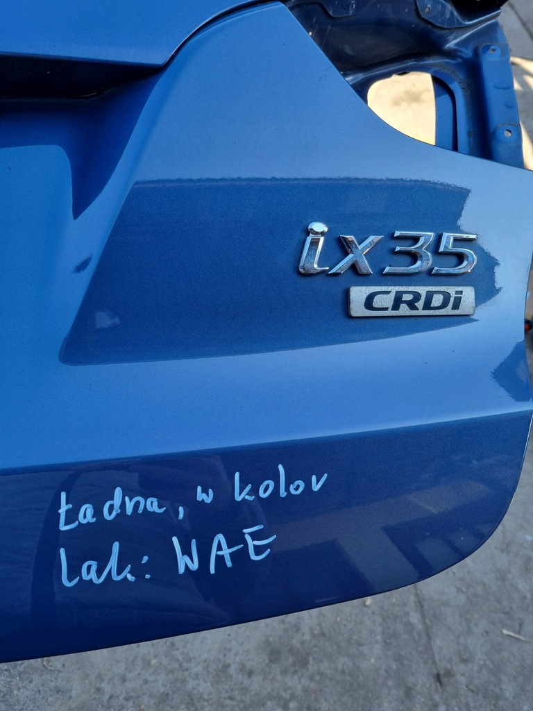 фото №13, Задняя крышка багажника hyundai ix35 lak wae