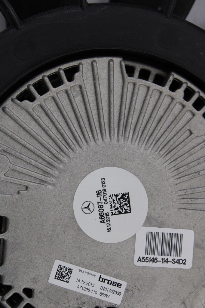 фото №10, Mercedes комплект радіатор 850 w wody