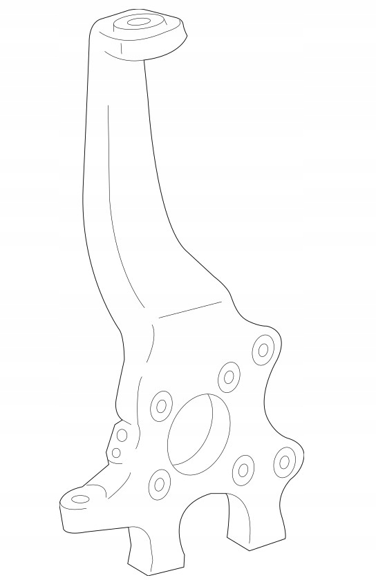 фото №1, Lexus rc f gsf rcf поворотный кулак передняя левая nowa оригинальная lexus