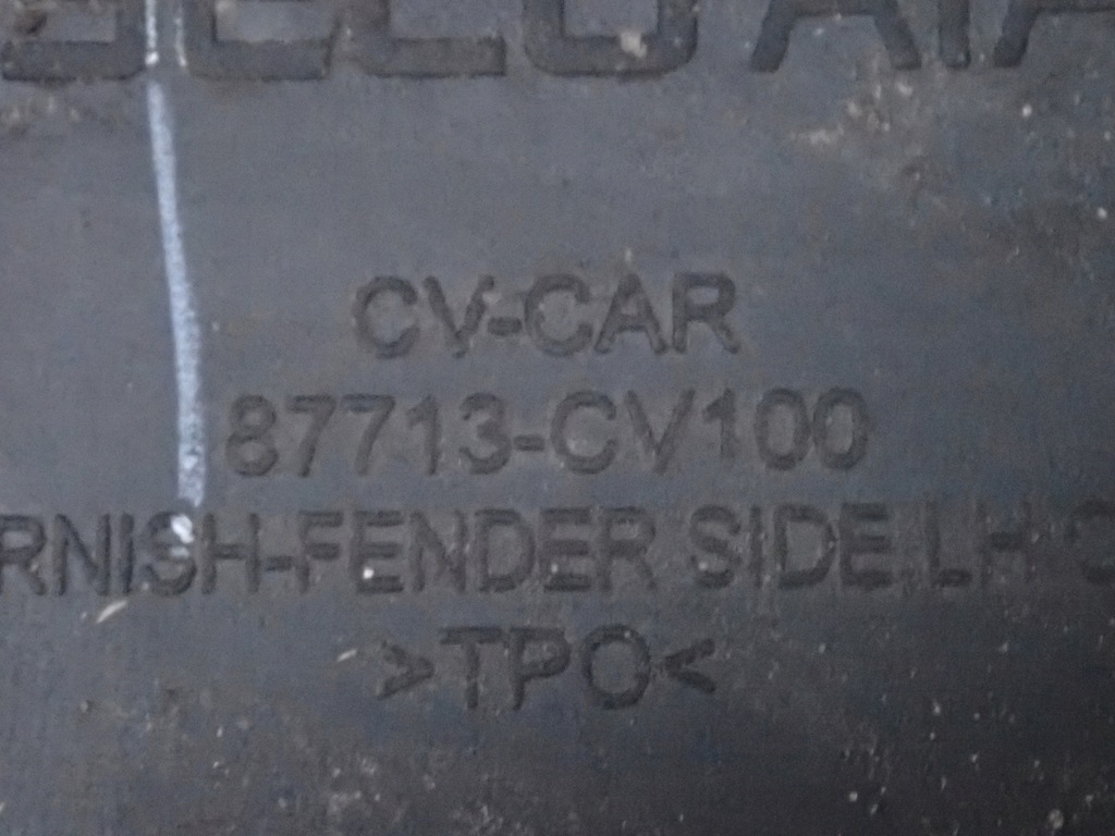 фото №12, Kia ev6 ev-6 молдинг накладка крила перед лівий ліва