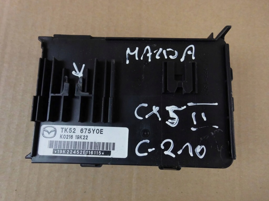 фото №1, Mazda cx-5 ii kf модуль keyless безключовий tk52675y0e