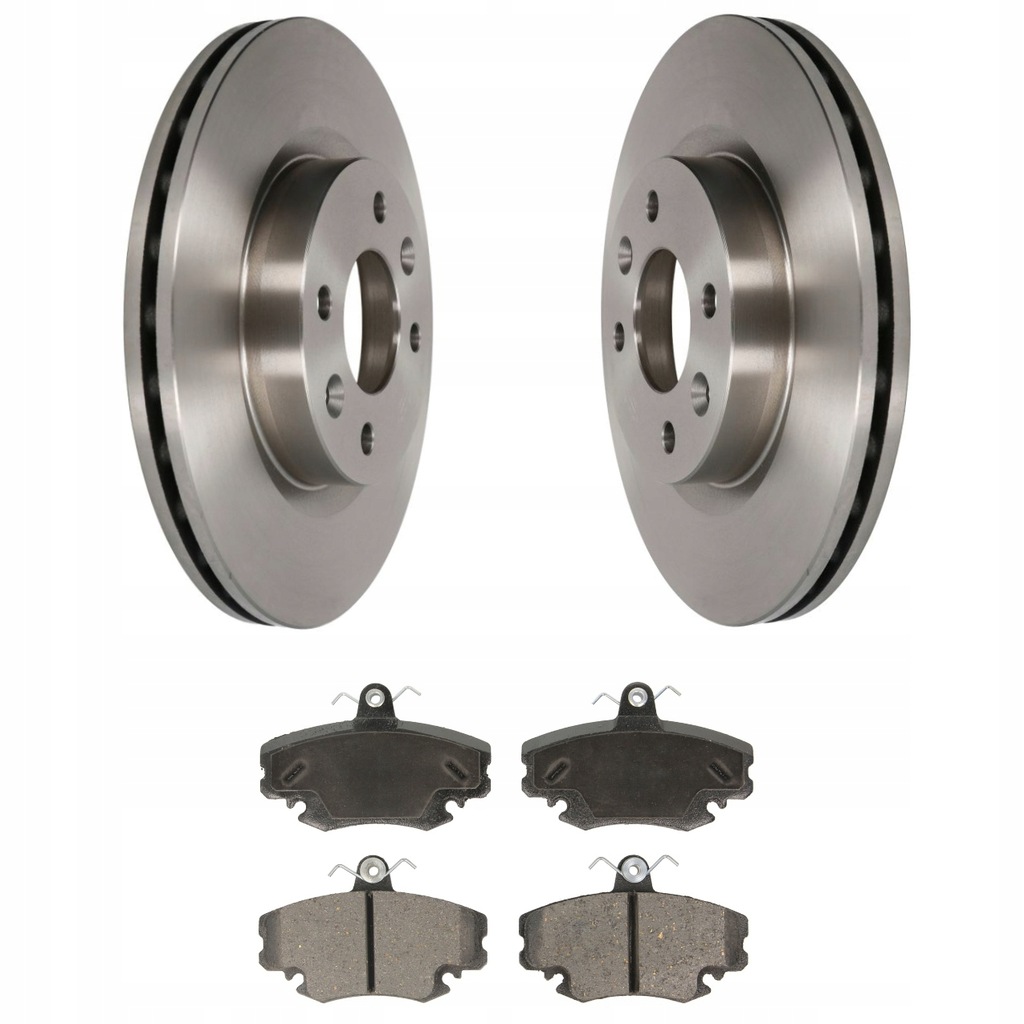 фото №1, Гальмівні диски + гальмівні колодки перед renault clio ii twingo