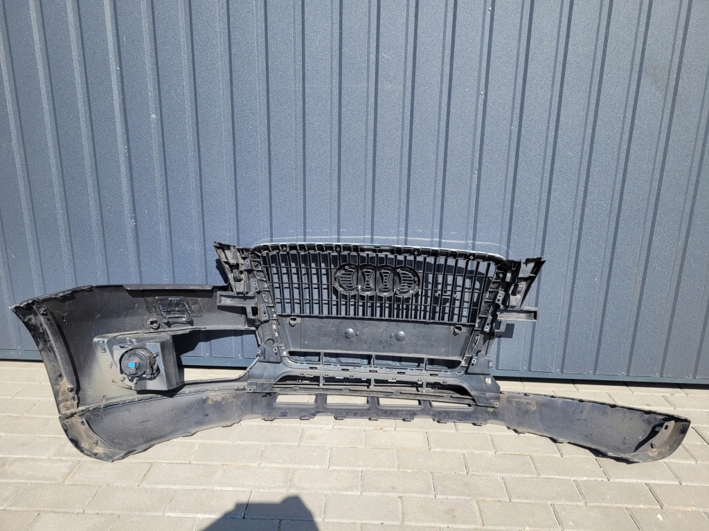 Бампер передний перед audi q5 8r уголок левая решётка радиатора решётка  8r0807437 08-12 Недорого