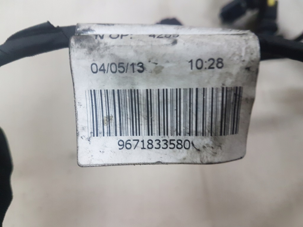 Peugeot 508 электропроводка жгут генератора 1.6 ehdi с Разборки