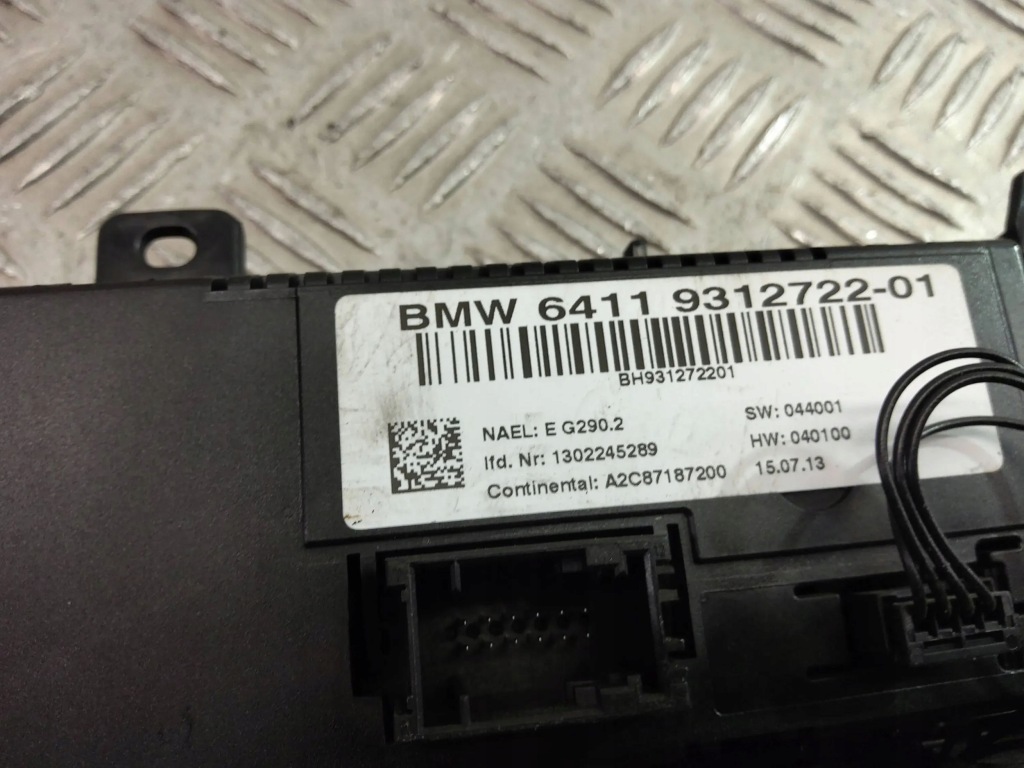 фото №12, Bmw x3 f25 2013 панель кондиціонера