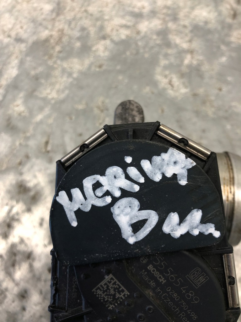 фото №8, Дросельна заслінка opel meriva b 55565489