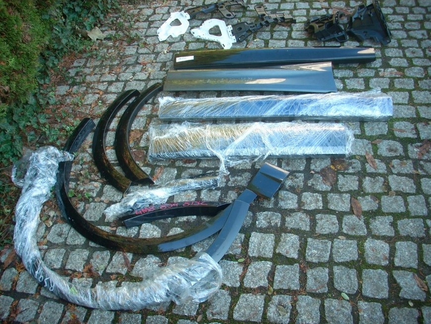 фото №9, Audi rsq8 rs q8 бампери перед задня накладки ew org карбон lub гідрографіка