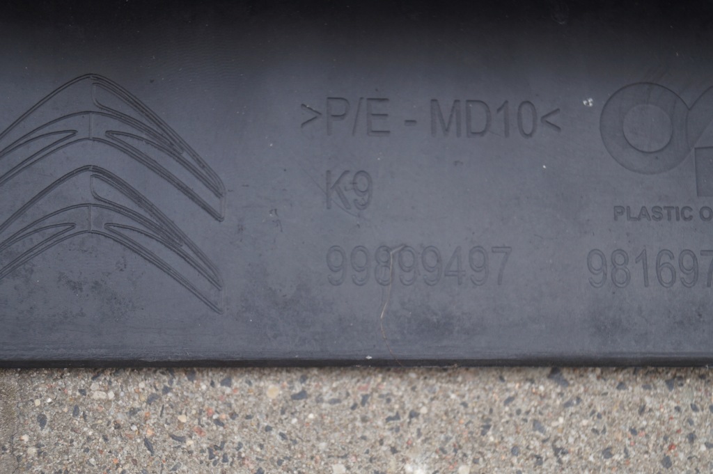 фото №13, Накладка спойлер бампер перед citroen berlingo iii 3 iv 4 9816977680