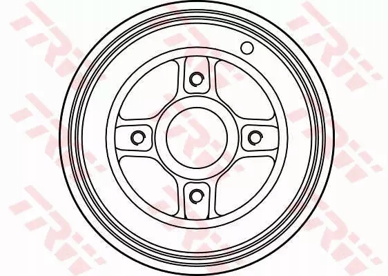 фото №3, Trw барабан тормозной задняя renault logan i ls_