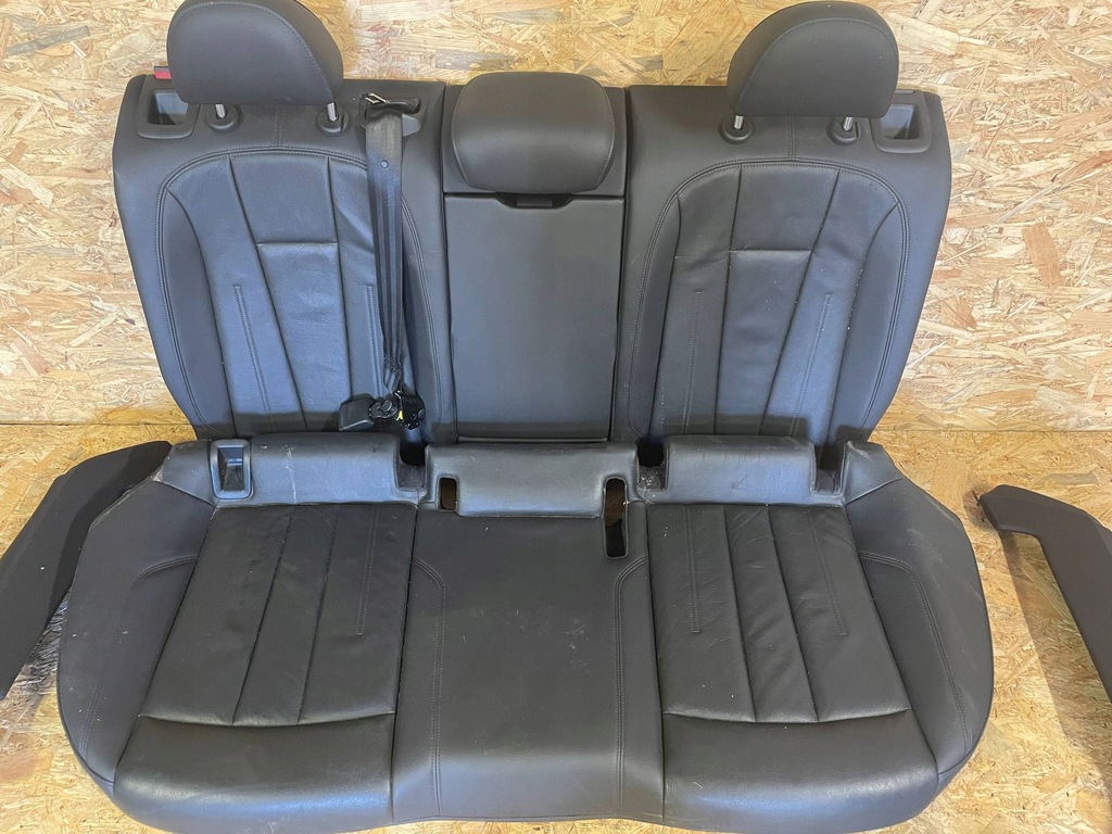 фото №7, Audi a4 s4 b9 sedan сиденья / заднее сиденье / комплект кожа электрический