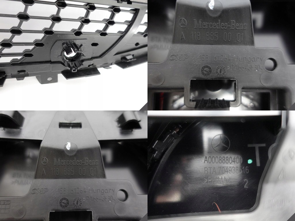 фото №11, Mercedes cla x118 c118 amg 19- diamond решётка радиатора pdc