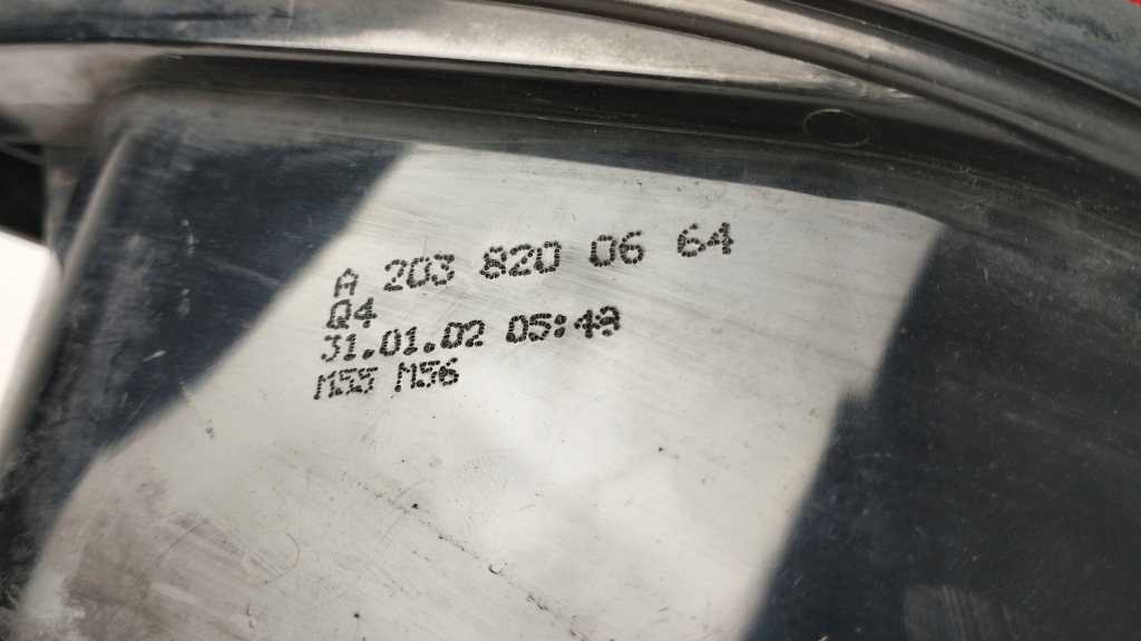 фото №12, Лампа права задня mercedes c-klasa w203 coupe a2038200664