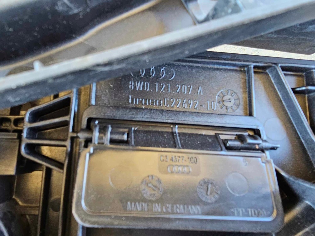 фото №14, Комплект радиатор вентиляторы pas передний балка усилитель audi rs5 f5 2.9