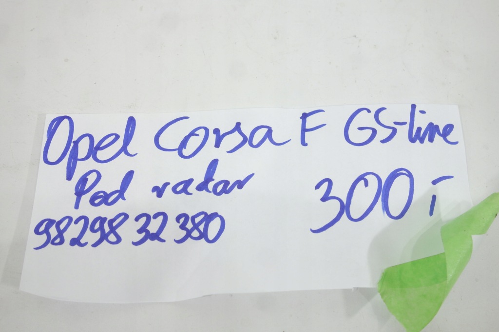 фото №3, Решітка бампера перед opel corsa f 19- gs-line pod радар