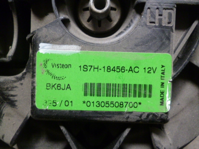 фото №1, Вентилятор обдув ford mondeo mk3 1s7h18456ac