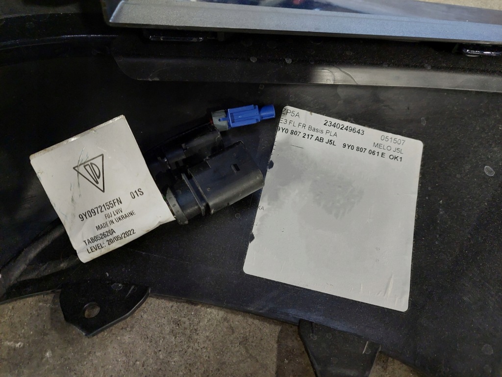 Porsche cayenne e3 бампер перед 2023- 9y0807217ab / 9y0807061e с Разборки