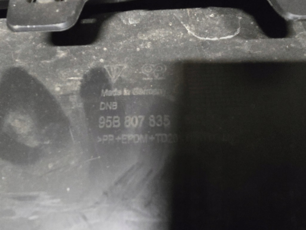 фото №7, Спойлер накладка бампера задняя porsche macan 95b