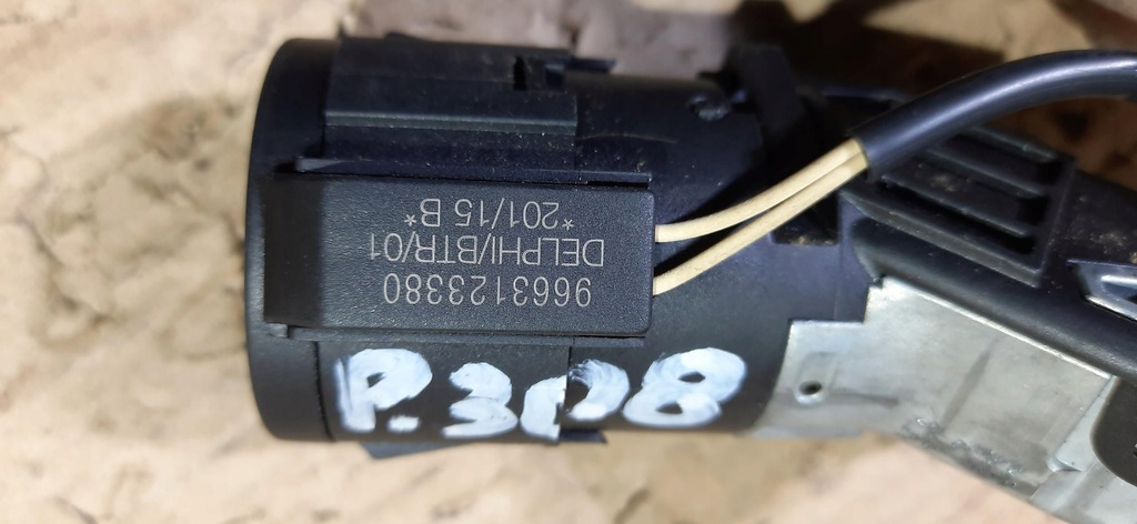 фото №6, Ключ замок запалювання запалювання peugeot 308 t9 9673257480