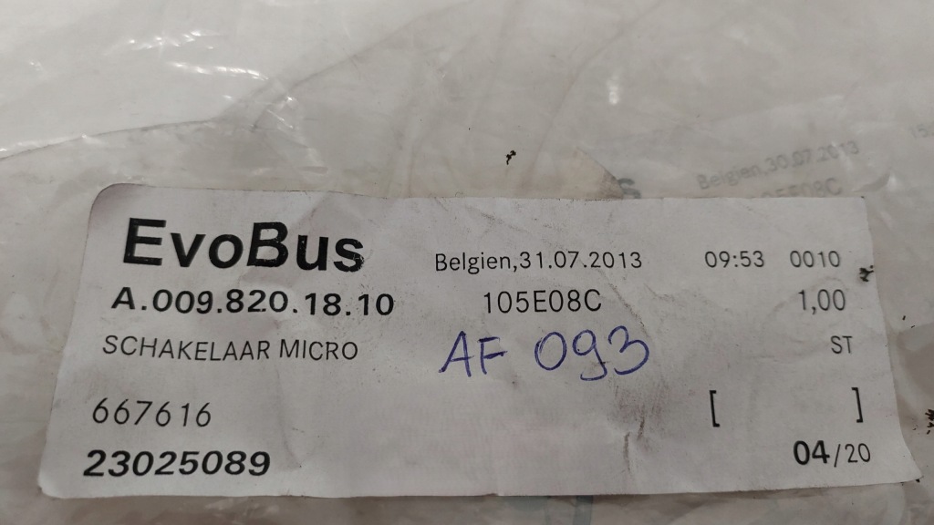 Mercedes переключатель zb Оригинал