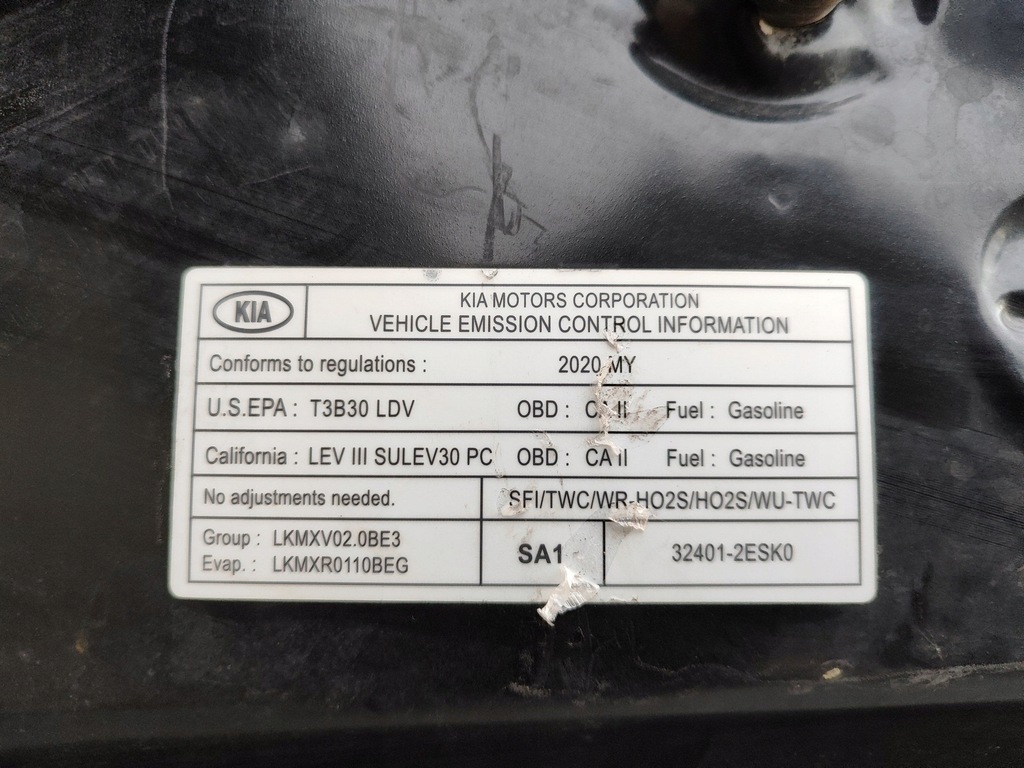 фото №10, Капот крышка двигателя do kia soul iii sk3 18-21