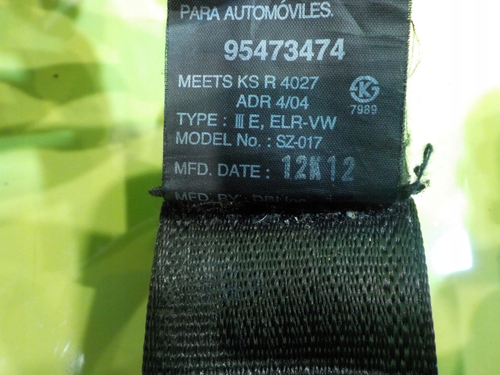 Opel antara рестайлінг  2.2 cdti 12r 5d ремінь безпеки лівий перед 95473474 в Україні