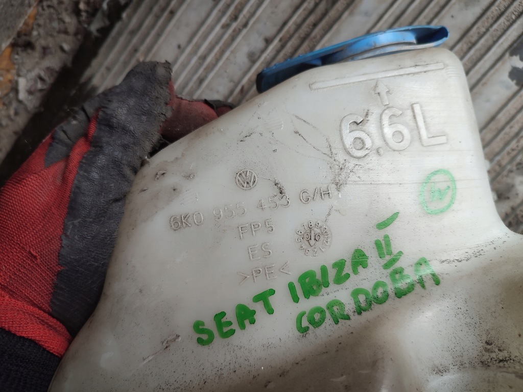 фото №5, Бачок омивача seat cordoba 6k0955453g/h