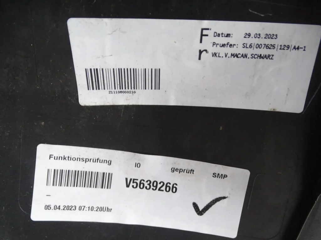 фото №10, Бампер перед передній porsche macan lift 21+ c/034