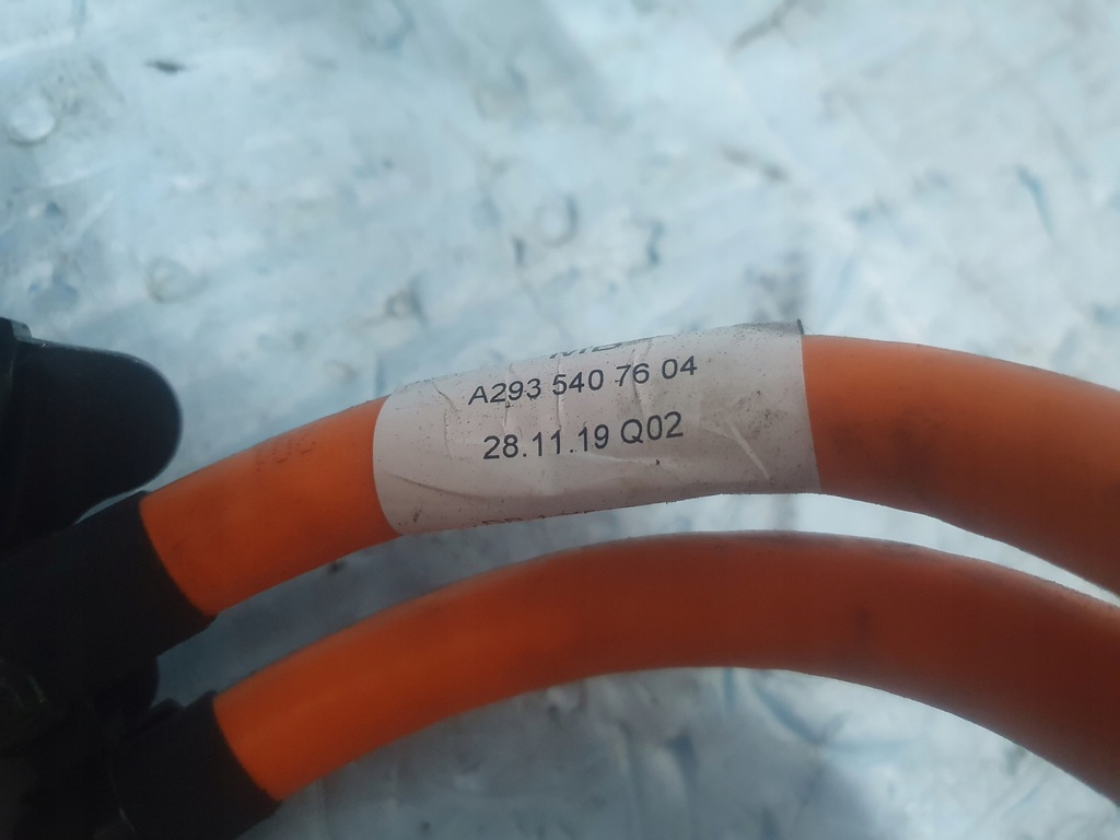 фото №5, Шланг кабель заряджання mercedes eqc w293