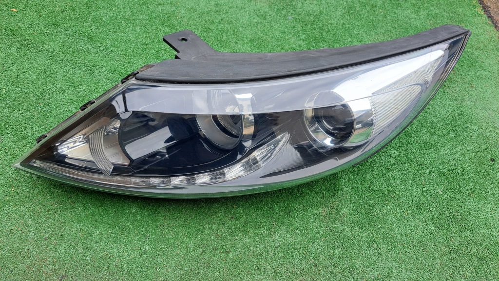 фото №2, Kia sportage 3 iii линза+ led лампа передняя