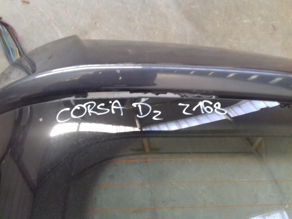 фото №8, Крышка багажника z168 opel corsa d