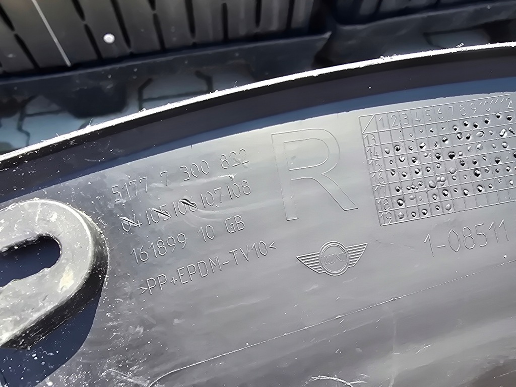 фото №14, Защита молдинг крыла правая задняя mini f56 f57 7300822