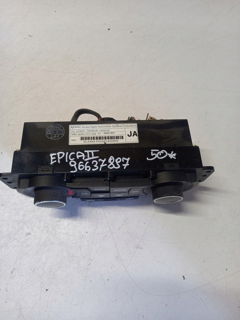 фото №1, Панель кондиционера chevrolet epica ii 96637897