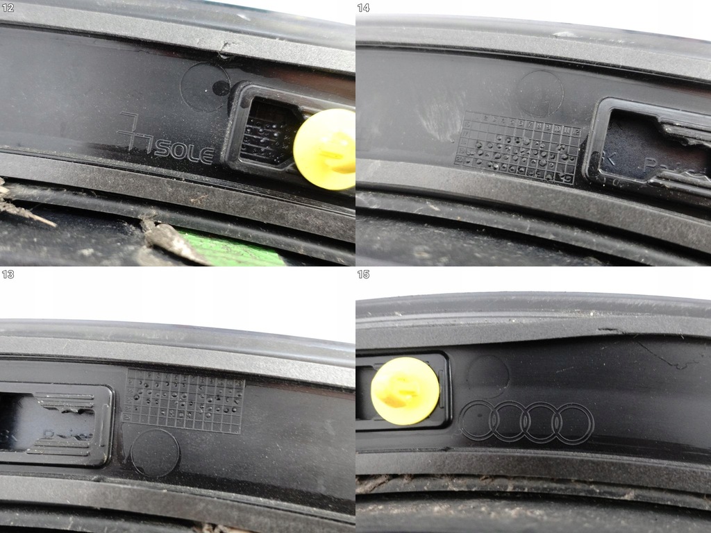 фото №13, Audi q8 sq8 4m8 s-line 18- молдинг накладка захист na крила перед права