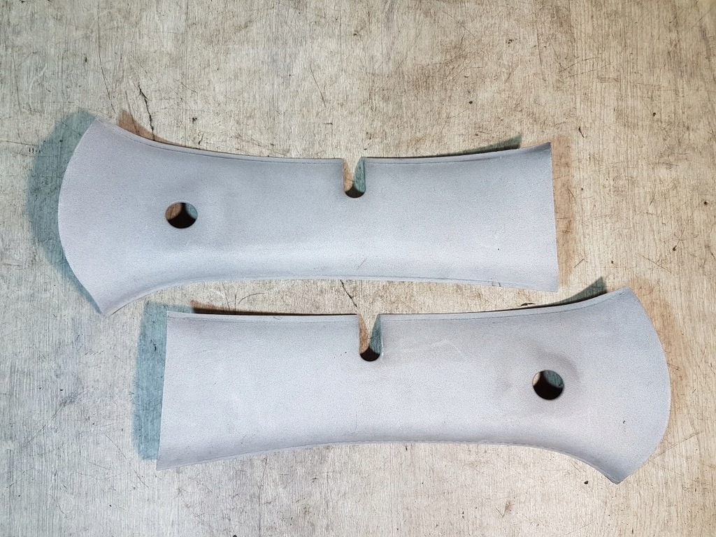 фото №1, Пластик защита стойка пара задняя vw sharan