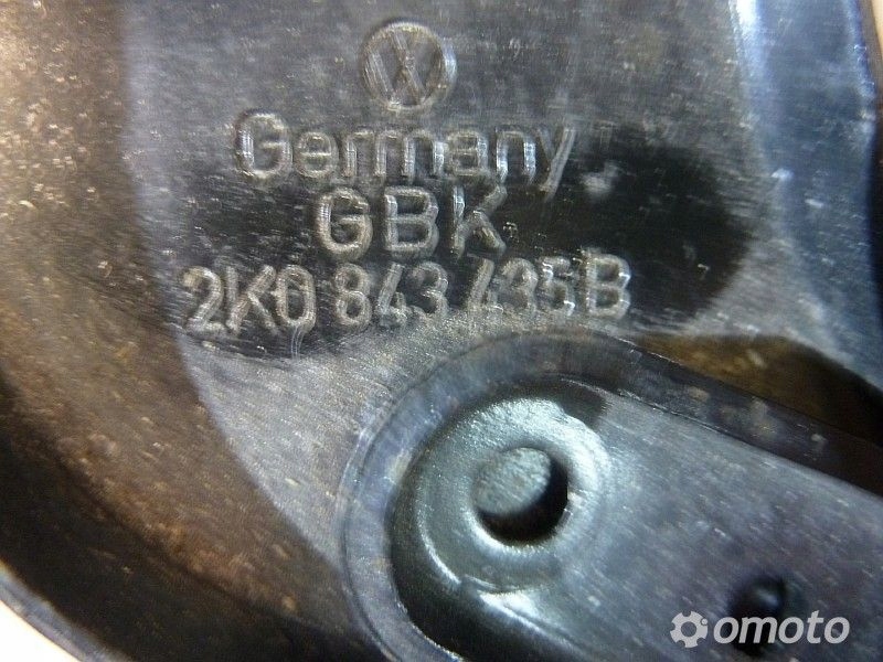 фото №3, Vw caddy 2k0 петля ролик дверь левых 2k0843435b