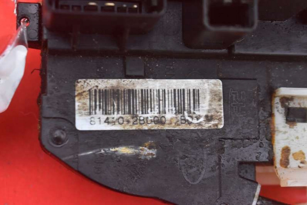 фото №7, Замок дверь левый задняя задний 81410-2b000 hyundai santa fe 2 ii 06-10