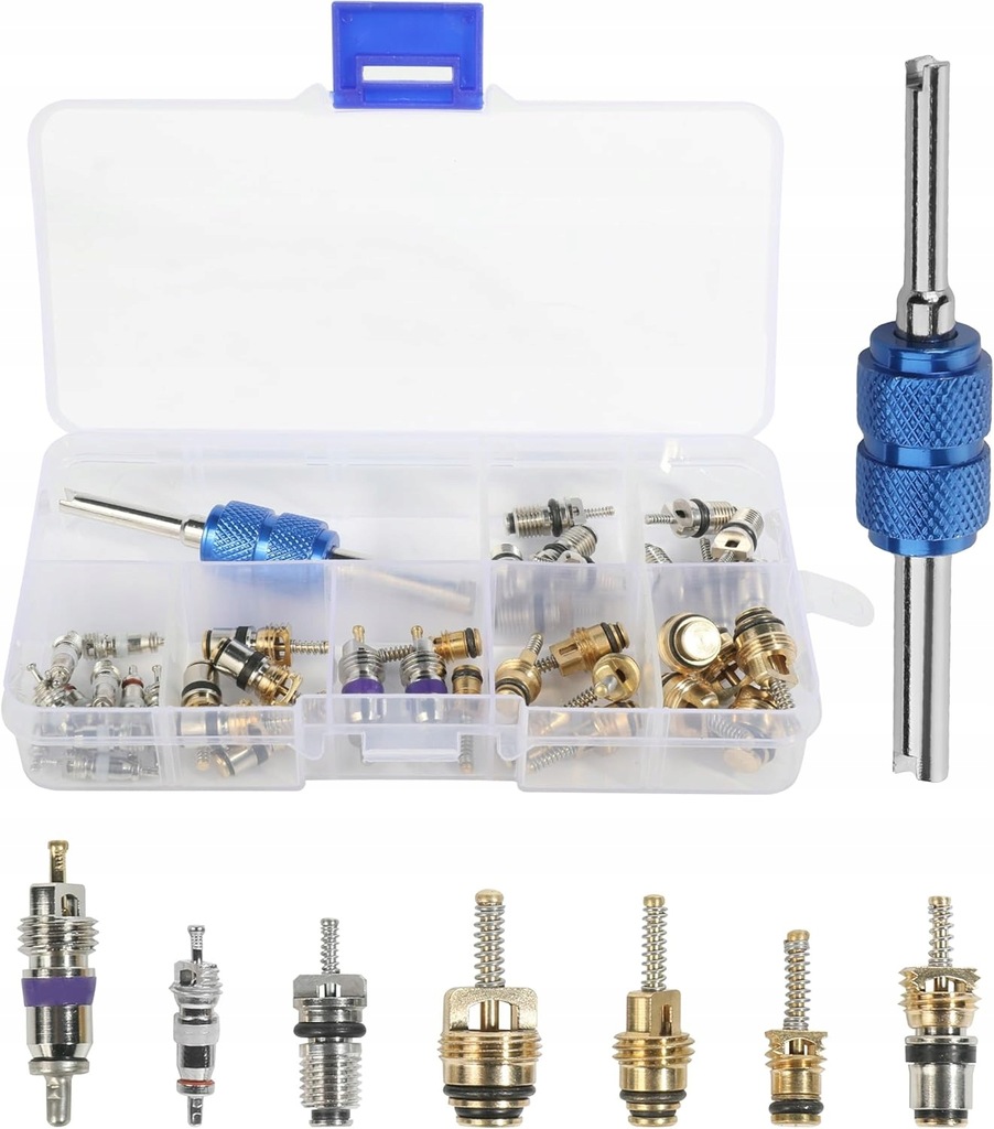 фото №8, Сердцевина клапана do konserwacji кондиционера автомобильный 39szt