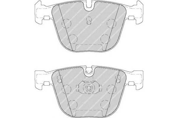фото №1, Ferodo гальмівні колодки гальмівні bentley arnage 6.8 v8 t r