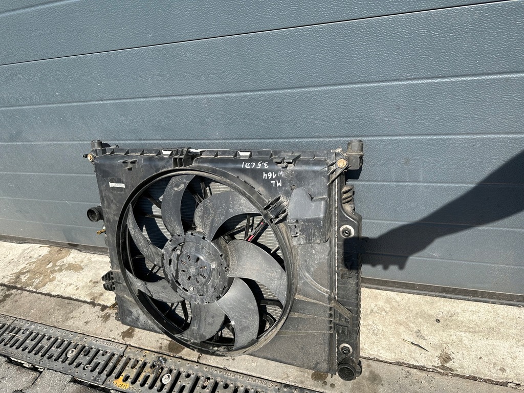 фото №5, Радиатор с вентилятор mercedes ml w164, r w251