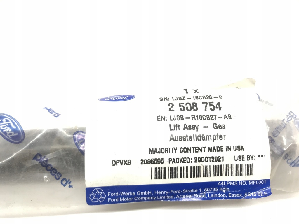 фото №8, Ford mustang mach-e привод капот передней lj8br16c827ab