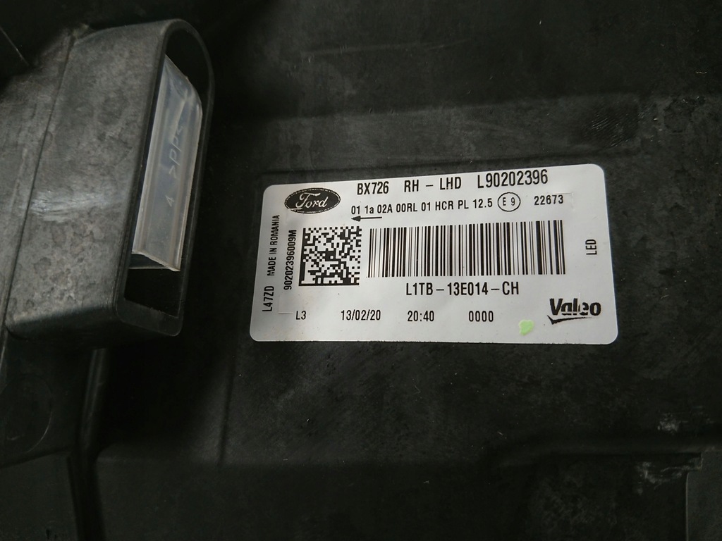 фото №8, Ford puma led лампа правая передняя перед