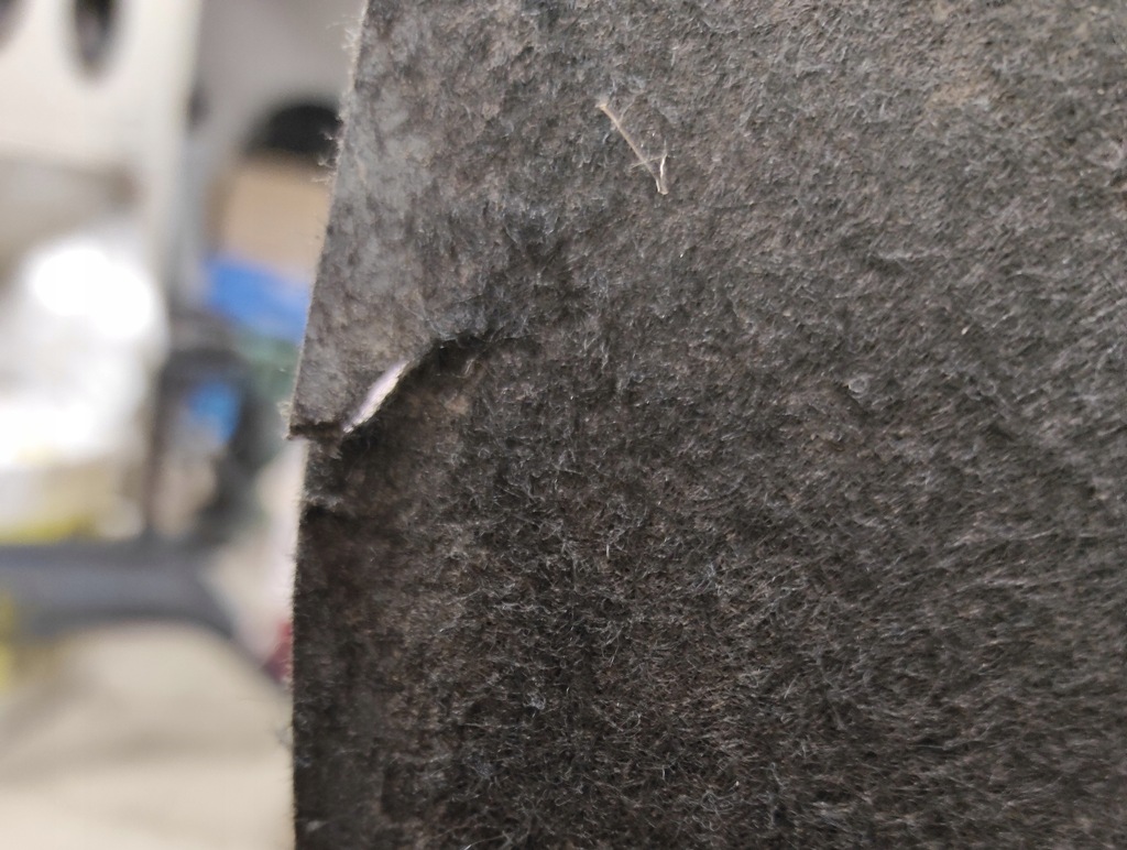 фото №12, Audi q7 4l подкрылок тканевый левый перед