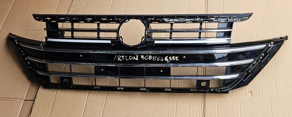 фото №2, Vw arteon r-line lift 20-24 решётка радиатора решётка радиатора 3g8853655e + led