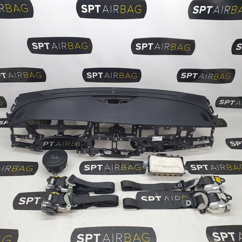 фото №1, Kia niro i 1 lift приборная панель приборная панель org консоль подушки безопасности ремни подушка безопасности